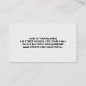 Carte De Visite Hanging | Conception de garde-robe (Dos)
