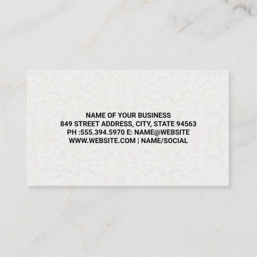 Carte De Visite Hanging | Conception de garde-robe (Dos)