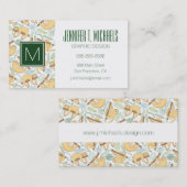 Carte De Visite Hanging Sloths (Devant / Derrière)