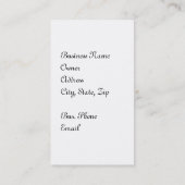 Carte De Visite Hansel et Gretel rencontrent la sorcière (Dos)