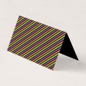 Carte De Visite Happy Halloween Treat Bag Topper avec monstres (Dos)