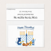 Carte De Visite happy hannukah card (Extérieur déplié)
