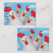 Carte De Visite Happy hen (Devant / Derrière)