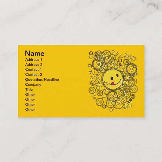 Carte De Visite Happy_Music (Devant)