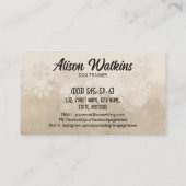 Carte De Visite Happy Puppy Student - Formation de chien (Dos)