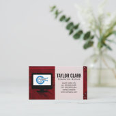 Carte De Visite Hardware Electronics | IT Repair (Debout devant)