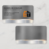 Carte De Visite Hardware Tools | Hammer | Construction (Devant / Derrière)