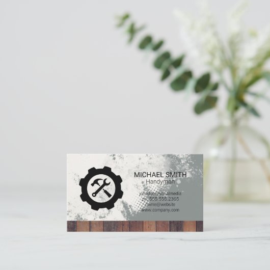 Carte De Visite Hardware Wrench Tools | Builders Tools (Debout devant)