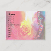 Carte De Visite HARLEQUIN ET COLUMBINE Musique, Décor, Artiste de  (Devant)