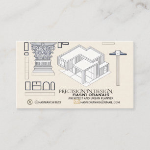 Carte De Visite Harmonie Architecturale – La Précision Rencontre l
