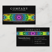 Carte De Visite Harmonie confuse moderne (Devant / Derrière)