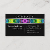 Carte De Visite Harmonie confuse moderne (Dos)