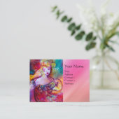 Carte De Visite HARMONIE TRIO CONCERT DE PRINTEMPS MONOGRAM, Rose  (Debout devant)