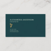 Carte De Visite Harp Instructor (Dos)