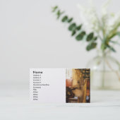 Carte De Visite Harpist - La Harpe (Debout devant)