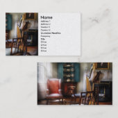 Carte De Visite Harpiste - le concert commencera bientôt (Devant / Derrière)