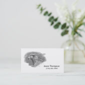 Carte De Visite Harris colportent le dessin (Debout devant)