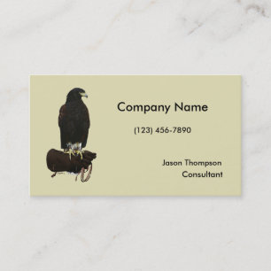 Carte De Visite Harris colportent sur le gant