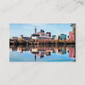 Carte De Visite Hartford CT Skyline (Dos)