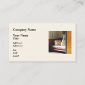 Carte De Visite Hatboxes Seen Through an Open Door (Devant)