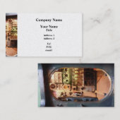 Carte De Visite Hatch en sous-marin (Devant / Derrière)