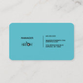 Carte De Visite Hatch - Gestionnaire (Dos)