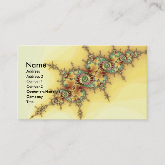 Carte De Visite Hatpin (Devant)