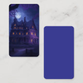 Carte De Visite Haunted House on the Hill Bookmark (Devant / Derrière)