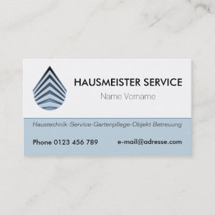 Carte De Visite hausmeisterservice