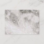 Carte De Visite Haut du toit de l'immeuble | Découpe en marbre | L (Dos)