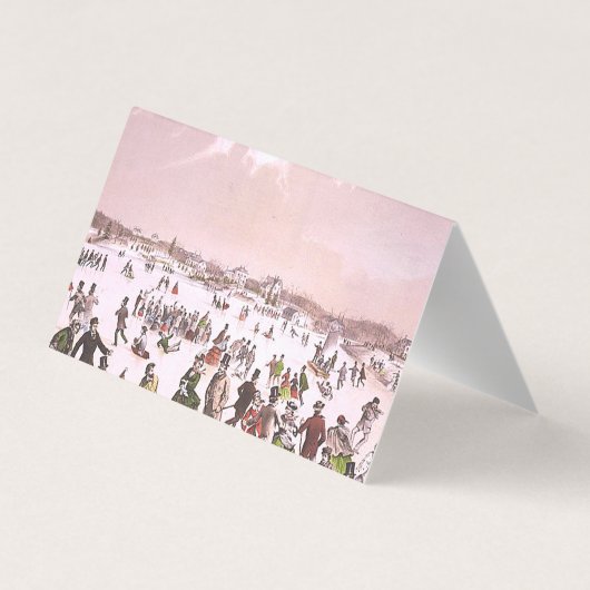 Carte De Visite HAUT D'UNE Belle Patinée (Dos)