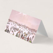 Carte De Visite HAUT D'UNE Belle Patinée (Devant)