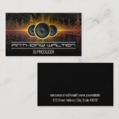 Carte De Visite Haut-parleurs | Equaliseur de musique | Créatif (Devant / Derrière)