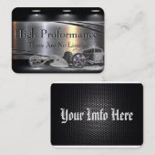 Carte De Visite Haut Proformance (Devant / Derrière)