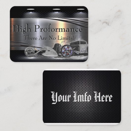 Carte De Visite Haut Proformance (Devant / Derrière)