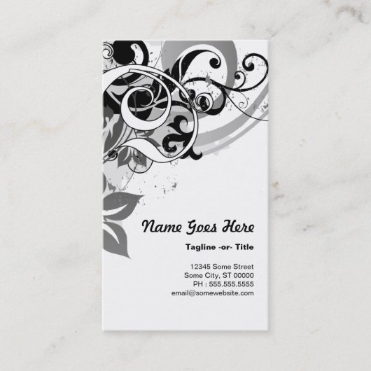 Carte De Visite haute fidélité d'été (Devant)