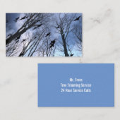 Carte De Visite Hauteur de l'arbre (Devant / Derrière)