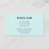 Carte De Visite Hawaii Turtle Honu Photo Côté (Dos)