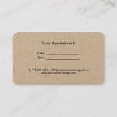 Carte de visite HeadShot professionnel (Dos)