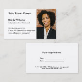 Carte de visite HeadShot professionnel (Devant / Derrière)