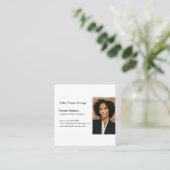 Carte de visite HeadShot professionnel (Debout devant)