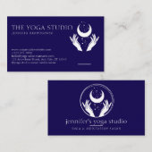 Carte De Visite Healing de l'énergie mains Lune (Devant / Derrière)