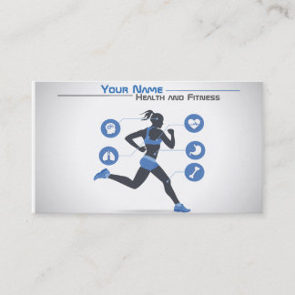 Carte De Visite Health and fitness