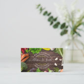 Carte De Visite Health Coach Nutritionist (Debout devant)