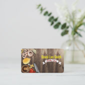 Carte De Visite Healthy Food/Chef/Cooking Instructeur (Debout devant)