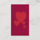 Carte de visite Hearts (Dos)