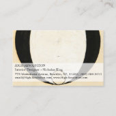 Carte De Visite Heathens, 1920 par Hilma af Klint (Dos)