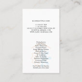 Carte De Visite Heating Cooling Experts HVAC (Dos)