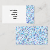 Carte De Visite Hébreux (Devant / Derrière)