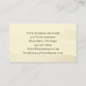 Carte De Visite Hébreux 6:19 Jésus est l'Ancre de mon âme, (Dos)